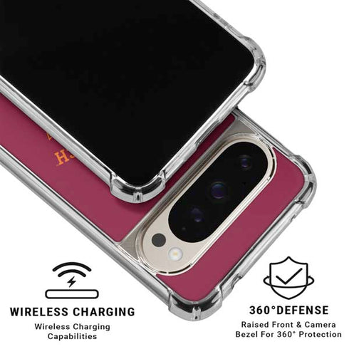 Virginia Tech University VT Pixel 9/9 Pro Clear Case